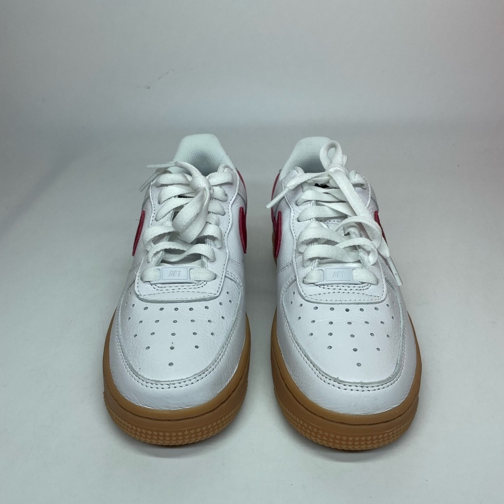 New Nike Air Force 1 Low By You 'Gum/White/Red' [DN4165-991] Women's Size 6 - Picture 3 of 6